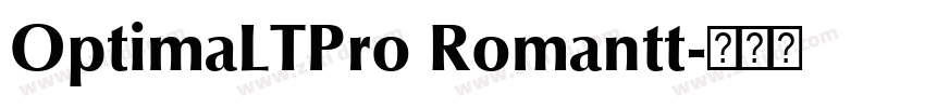OptimaLTPro Romantt字体转换 OptimaLTPro Romantt字体转换